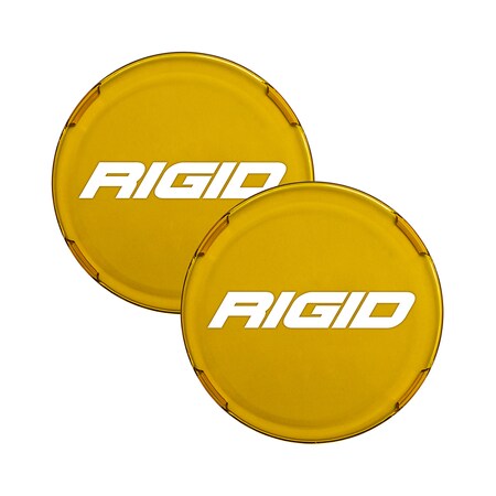 Rigid Industries 360-Series 4" Lens Cover - Amber 36363-TA